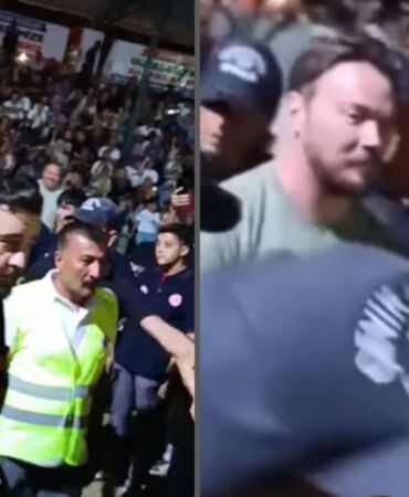 Çevik Kuvvet, Sinan Akçıl’a etten duvar ördü 'Devletin polisiyle sahneye çıkmak da ne demek'