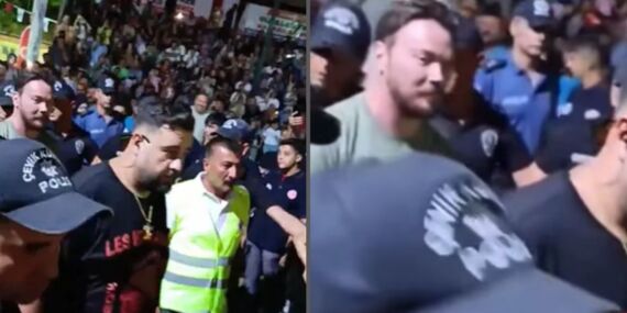 Çevik Kuvvet, şarkıcı Sinan Akçıl’a etten duvar ördü: ‘Devletin polisiyle sahneye çıkmak da ne demek?’