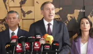 DEM Parti’den CHP’ye ziyaret “Kayyum hukuksuzluğuna karşı dayanışma içindeyiz”