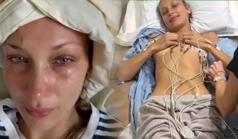 Sağlık sorunlarıyla mücadele eden Bella Hadid’den podyumlara görkemli dönüş!
