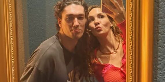 Ebru Şahin’den Riga’da yeni kareler: Cedi Osman’la mutluluk pozları