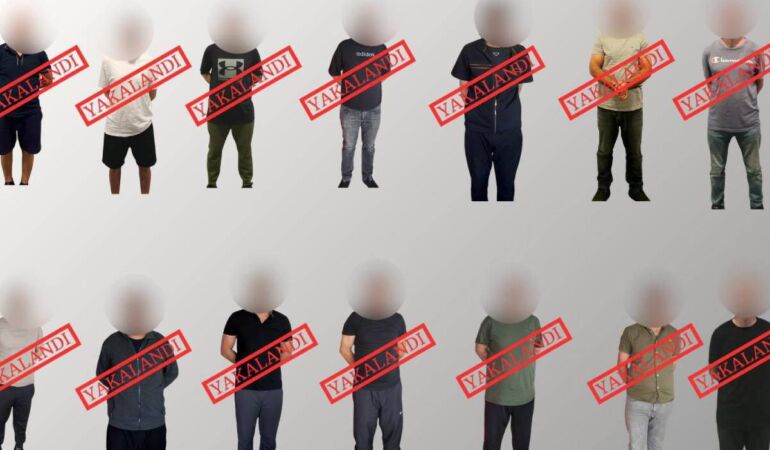 Kırmızı bültenle aranan 12, ulusal seviyede aranan 2 suçlu Türkiye’ye iade edildi!