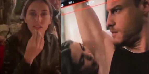 Öykü Karayel ve Kerem Bürsin’in ‘koltukaltı’ sahnesi sosyal medyayı ikiye böldü