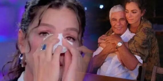 Duygusal anlar: Özge Özpirinçci babasını hatırlayınca gözyaşlarını tutamadı