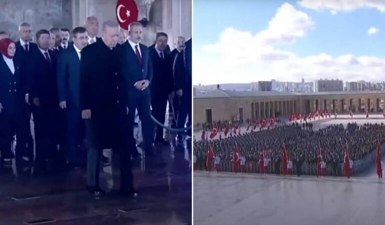 Anıtkabir’de yine aynı ayıp: ‘Erdoğan’ sloganları atıldı!