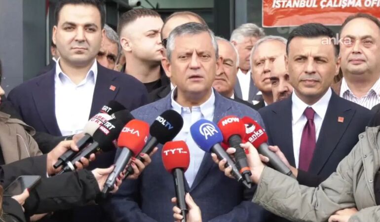 CHP lideri Özgür Özel 'Trump’tan meşruiyet dilenene biz meşruiyet kazandırmayız'