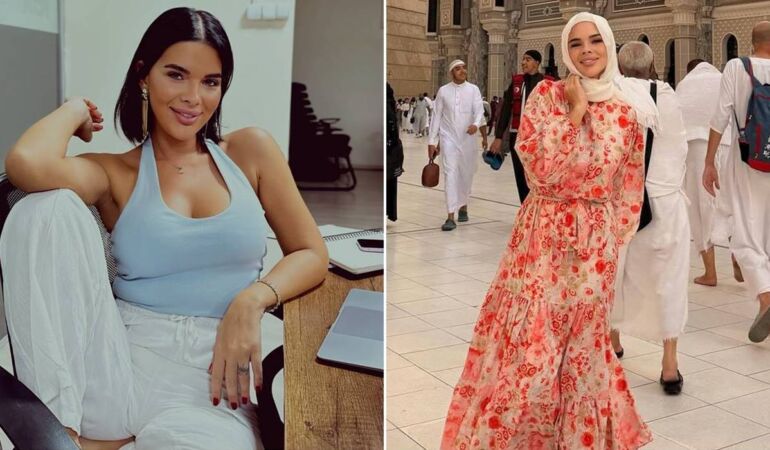 Sihirli Annem’in Tuğçe’si Damla Ersubaşı umreye gitti: Takipçisinden gelen yoruma sert tepki!