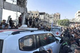 Gazze'de rehine takası başladı!