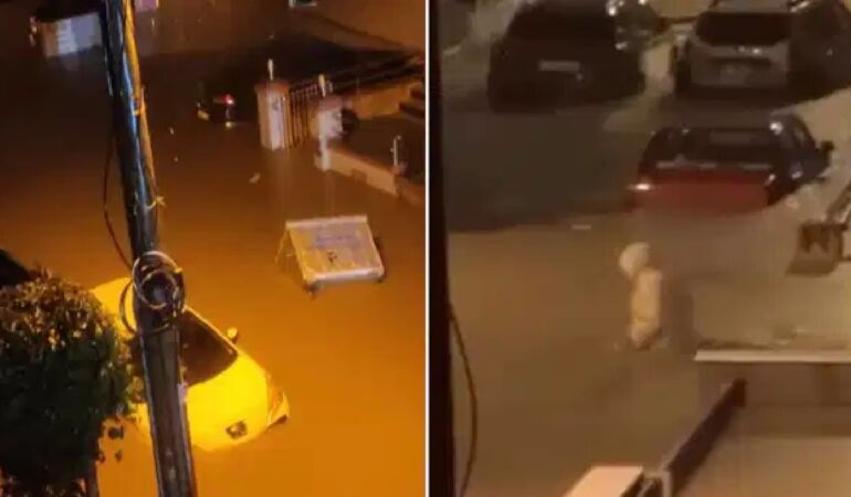 İzmir ve Manisa'da ev ve iş yerlerini su bastı!