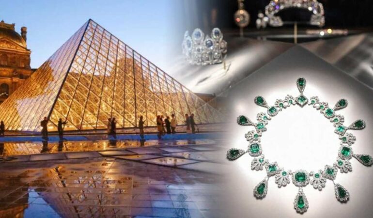 Louvre Müzesi’ndeki tarihi soygunun ayrıntıları ortaya çıktı: İmparatoriçe’nin mücevherlerini böyle çaldılar!