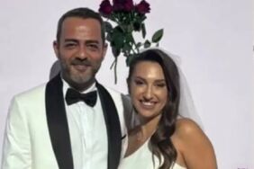 Oyuncu Kerem Fırtına ile sunucu Gözde Şeker dünyaevine girdi Sade törende sürpriz isimler