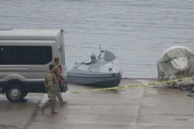Trabzon'da bomba yüklü deniz aracı alarmı
