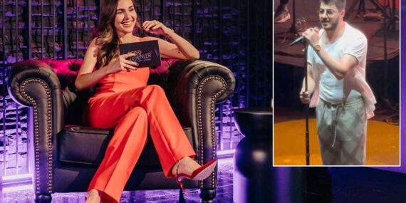 Berfu Yenenler’den ünlü şarkıcıya olay yaratan soru: ‘Pantolona sığmayan…’