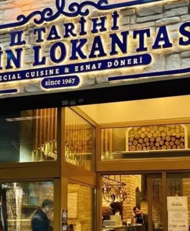 tarihi şahin lokantası beyoğlu