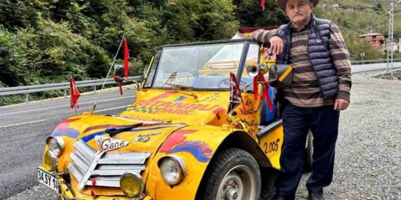 ‘Zigana’ adını verdiği arabayı 50 bin TL’ye yaptı, 1,5 milyonluk teklifleri geri çevirdi!