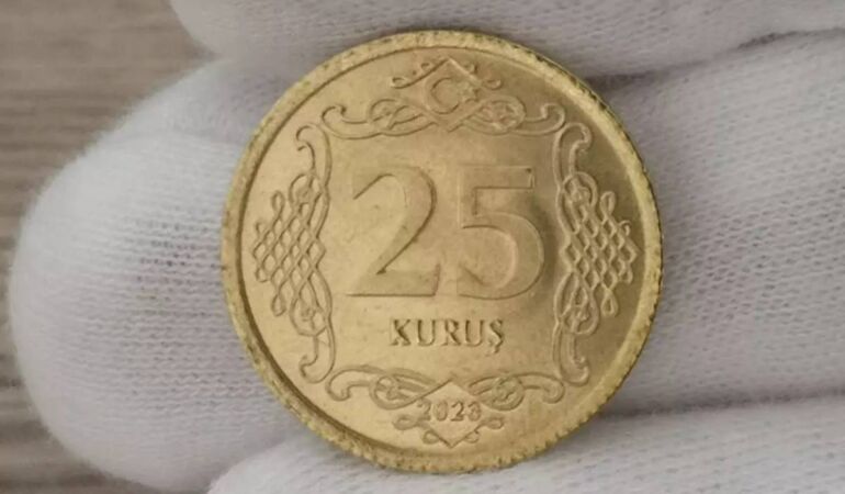 25 kuruş koleksiyonerlerin gözdesi oldu: Tanesi 35 bin lira…