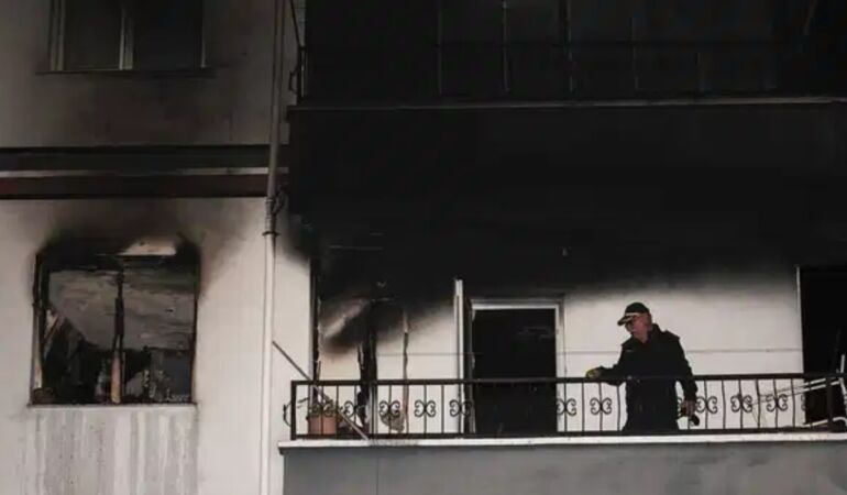 Ankara'da apartman dairesinde patlama