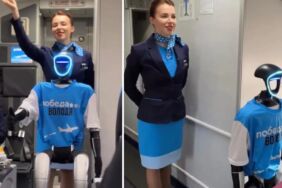 Dünya Havacılığında Tarihi An Robot Kabin Memuru Test Uçuşunda