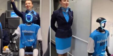 Dünya Havacılığında Tarihi An Robot Kabin Memuru Test Uçuşunda