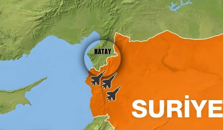 'İsrail savaş uçakları Hatay yakınlarında keşif yaptı' iddiası!