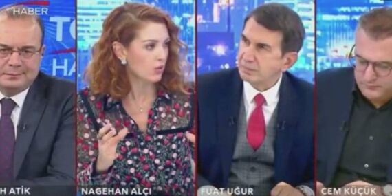 Canlı yayında gergin anlar: Nagehan Alçı ve Fuat Uğur birbirine girdi!