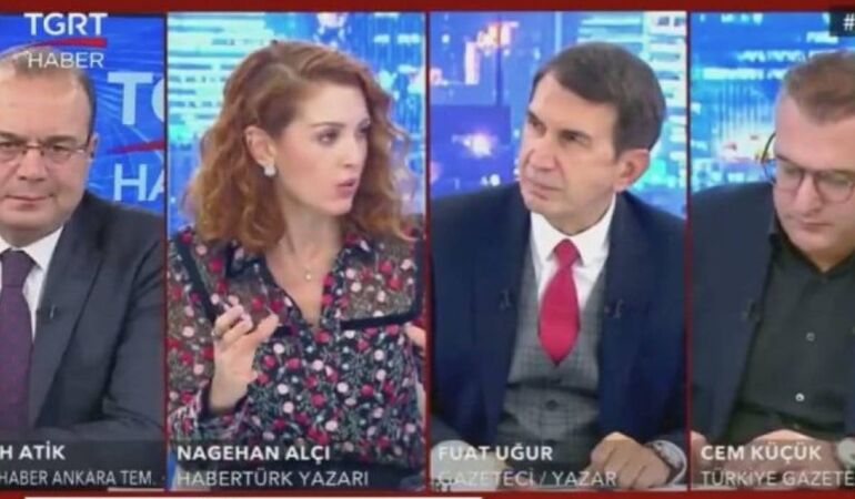 Canlı yayında gergin anlar: Nagehan Alçı ve Fuat Uğur birbirine girdi!