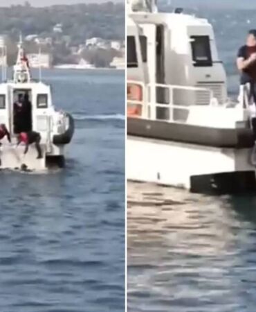 Oltaya ceset takıldı
