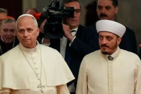 Papa 14. Leo, Sultanahmet'i ziyaret etti