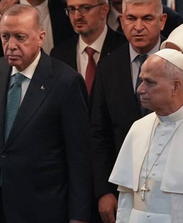 Recep Tayyip Erdoğan Papa 14. Leo