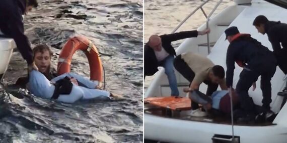 İstanbul Boğazı’nda korku dolu anlar: Turist vapurdan denize düştü!