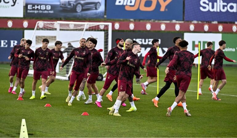 Dev maç öncesi Galatasaray’da 6 yıldız antrenmanda yer almadı!