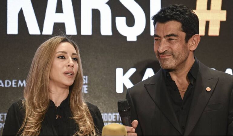 Kenan İmirzalıoğlu gözyaşlarına hakim olamadı: Sinem Kobal teselli etti!