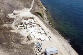tekirdağ’daki kazılarda su altından tarih çıktı antik liman yapısı tespit edildi