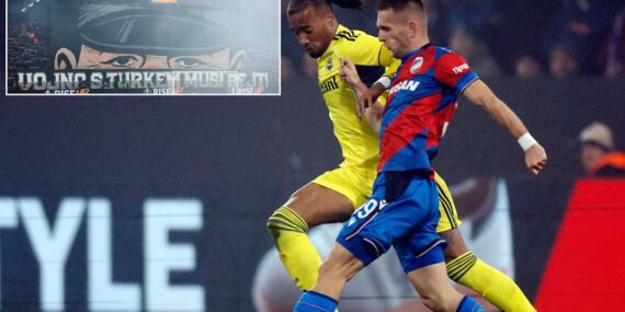 Fenerbahçe maçı sonrası… UEFA’dan Viktoria Plzen’in ırkçı pankartına ceza!