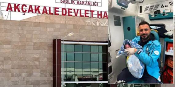 Ambulansta dünyaya gelen bebeğe şaşırtan isim!
