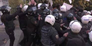 Ankara’da '19 Mart' protestosu Polis müdahale etti, en az 2 gözaltı!