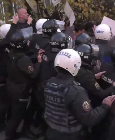 Ankara’da '19 Mart' protestosu Polis müdahale etti, en az 2 gözaltı!