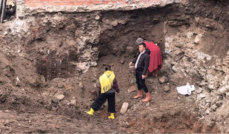 Bursa’da inşaat kazısında insan kemikleri bulundu: Ekiplere haber verildi!