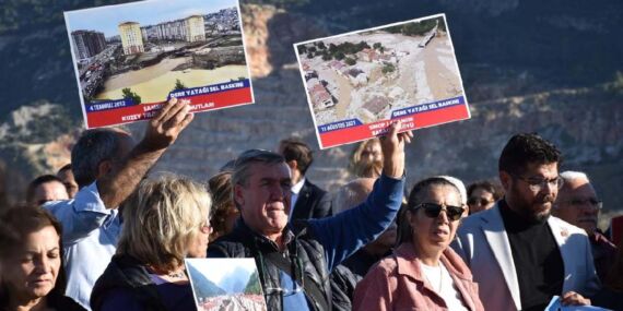 Dere yatağına TOKİ’den konut projesi