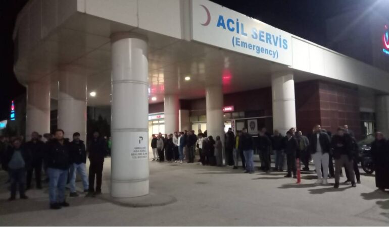 Gediz’de 7 maden işçisi, karbonmonoksitten zehirlendi!
