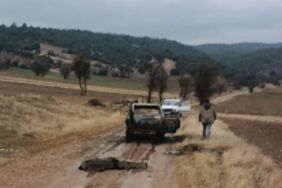 Isparta'da korkunç olay! Yanan otomobilin yanında başsız erkek cesedi bulundu