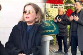 Mehmet Erdem, babasını uğurladı Eşi Vildan Atasever ayakta durmakta zorlandı