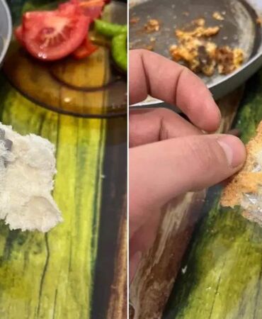 Nevşehir’de ekmekten jilet çıktı “Son anda fark ettim”