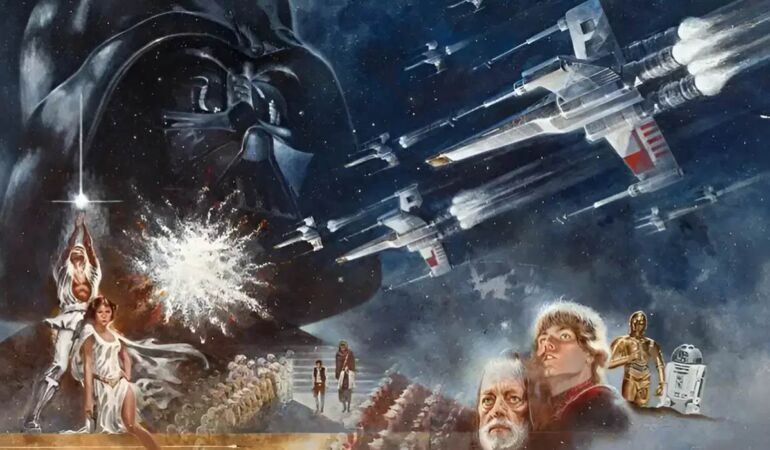 Star Wars tarihine damga vuran afişe rekor fiyat!