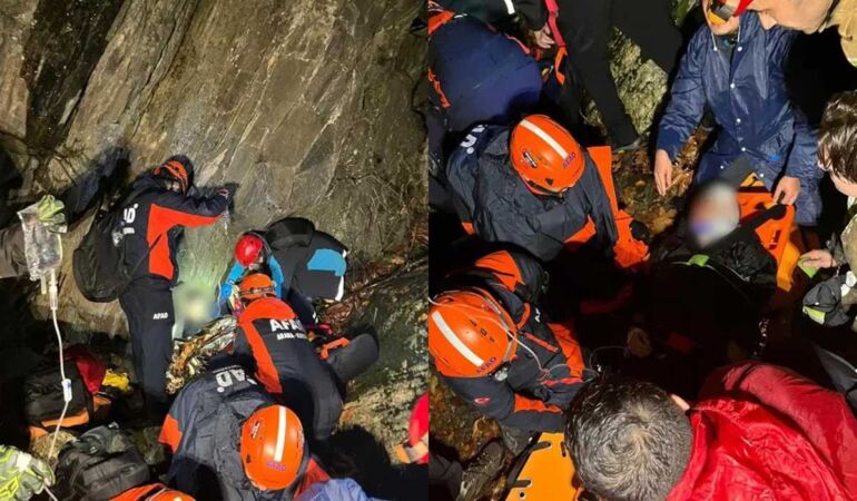 Uludağ’da faciaya yol açan kaybolma olayı İki çocuktan biri yaşamını yitirdi, diğeri yaralı bulundu!