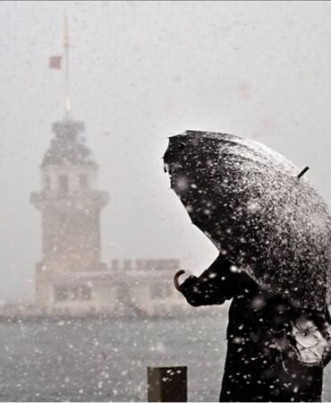 istanbul kar yağışı