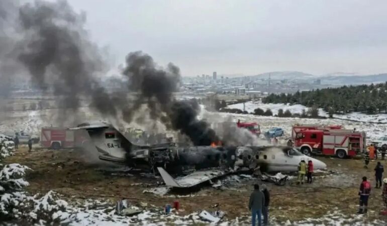 Ankara’daki uçak kazasında soruşturma derinleşiyor Karakutu yurt dışında incelenecek