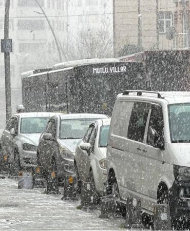 İstanbul kar yağışı