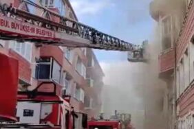 Karagümrük’te dergah yangını Bitişik bina da etkilendi