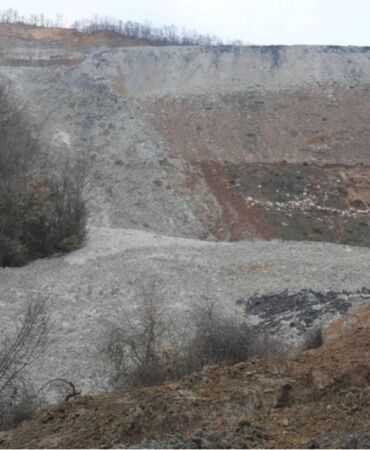 Kirazlıyayla’da atık barajı